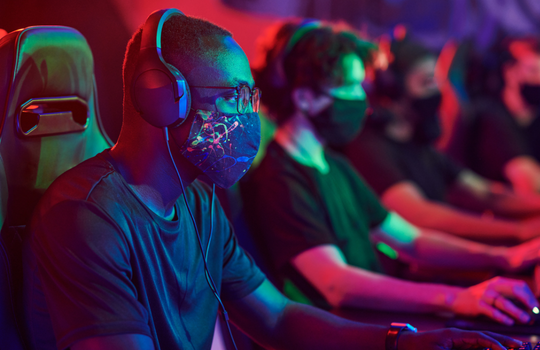 Pro Players during Esports Competition